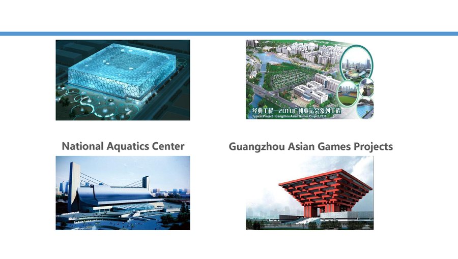National Aquatics Center and event projects