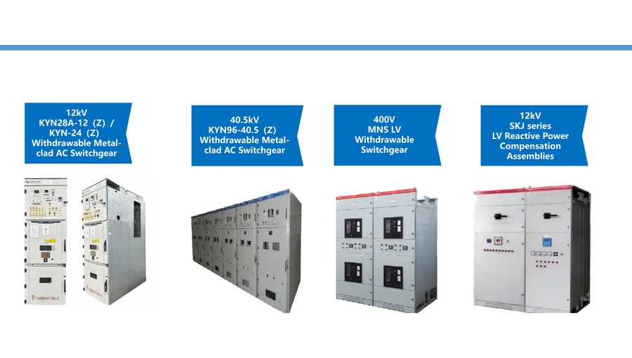 GY POWER switchgear products